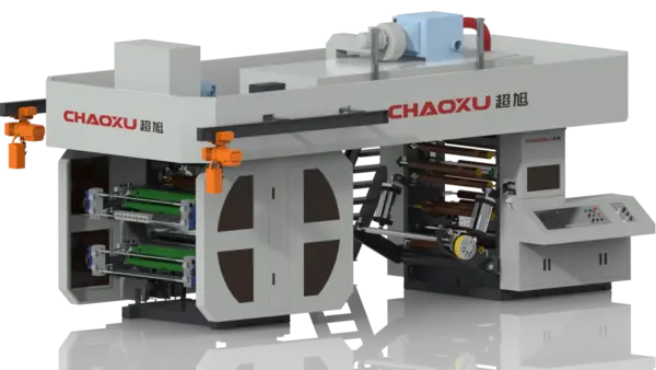 High Speed GEAR DRIVEN CI Type Flexographic Printing Machine